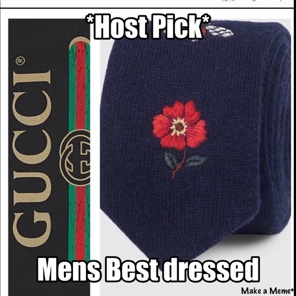 RARE !! Brand new Gucci bee tie make an offer NWT - Picture 1 of 5